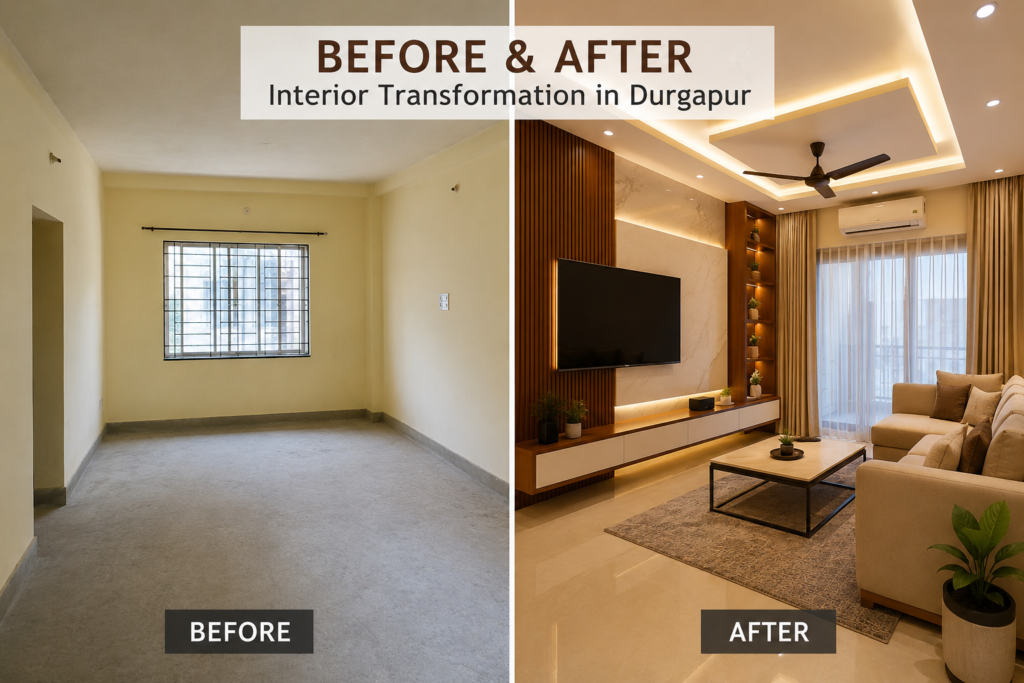 Before & After: Stunning Interior Design Transformations in Durgapur
