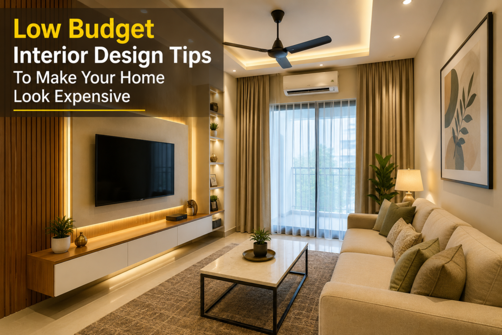 Low Budget Interior Design Tips to Make Your Home Look Expensive
