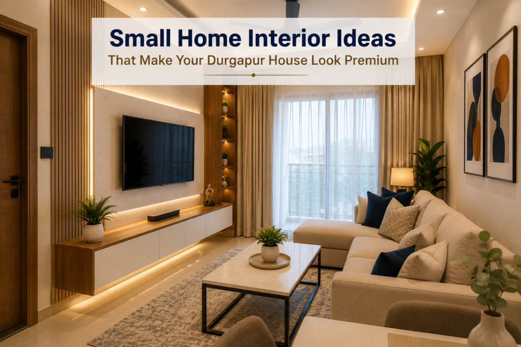 Small Home Interior Design Ideas That Make Your Durgapur House Look Premium