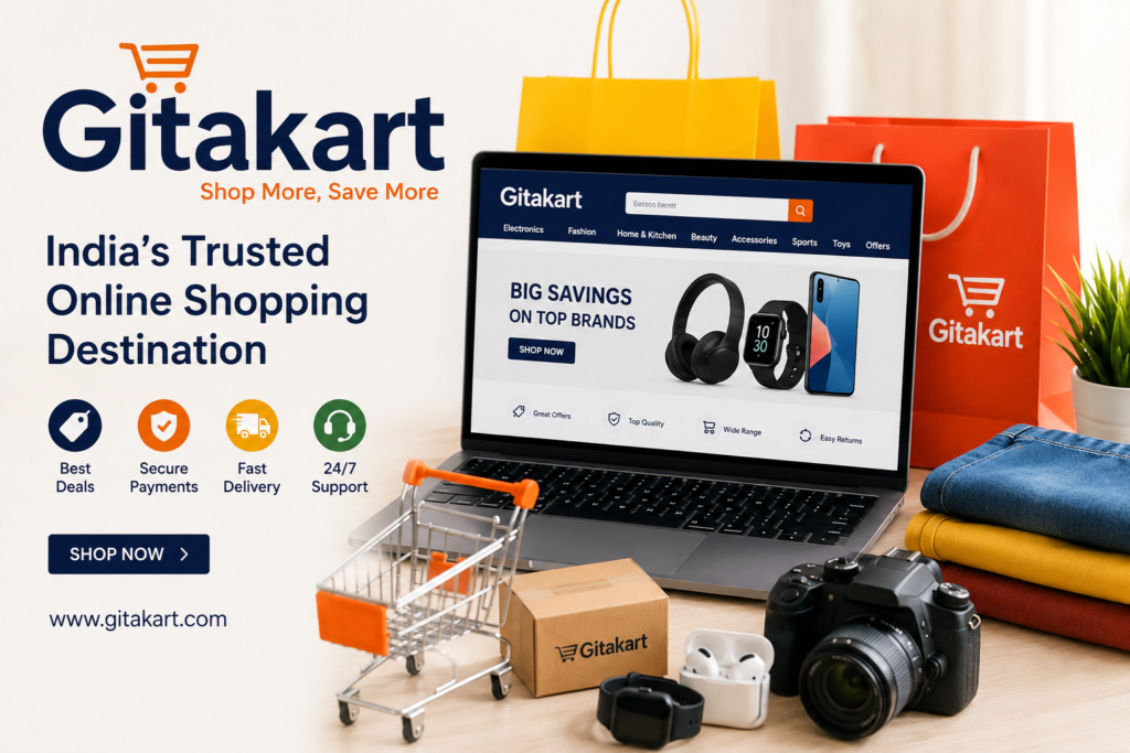 Gitakart – Best Online Shopping Platform in India | Affordable Products & Fast Delivery - 2026