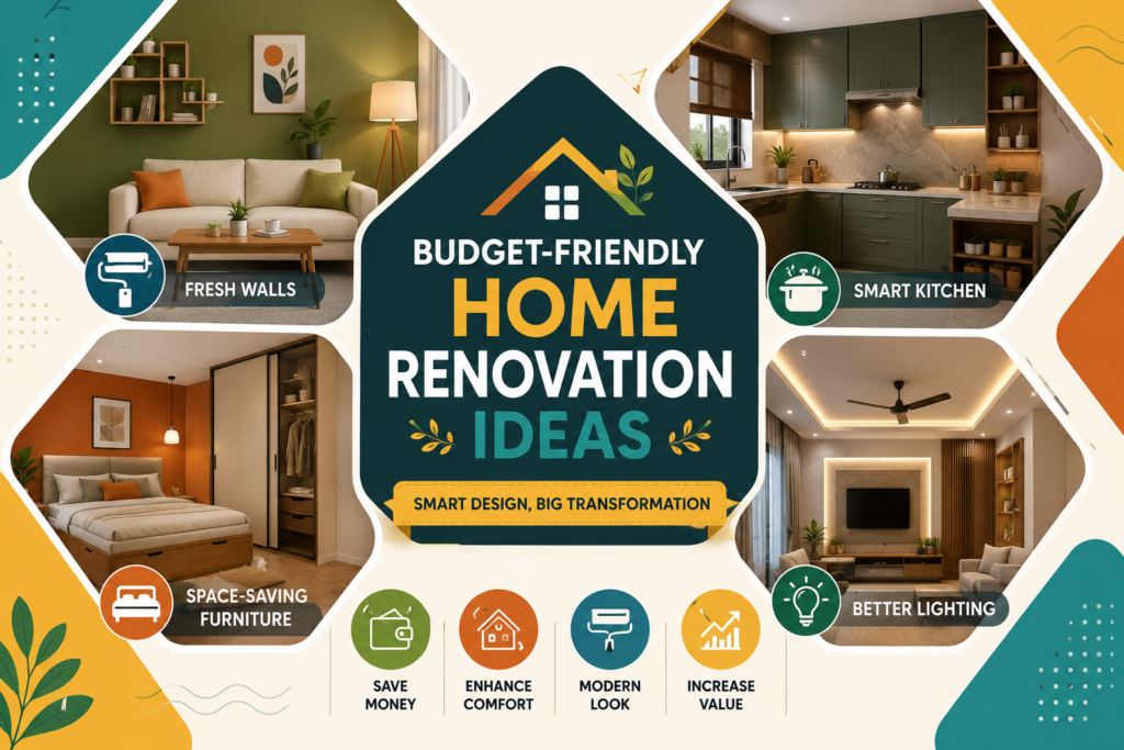 Budget-Friendly Home Renovation Ideas | Affordable Home Remodeling & Interior Design Solutions - 2026