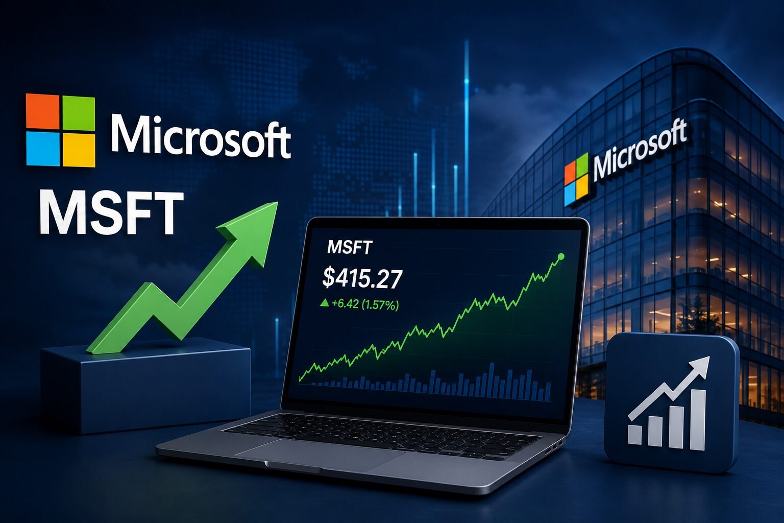 MSFT Stock | Microsoft Stock Price, Earnings & Market Analysis - 2026