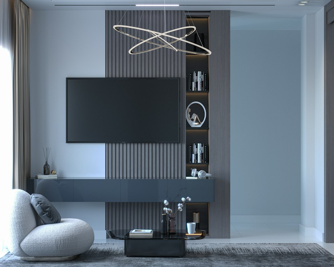 TV Unit Design in Durgapur: 10 Practical Colour & Finish Ideas 2 modern TV unit design colour and finish